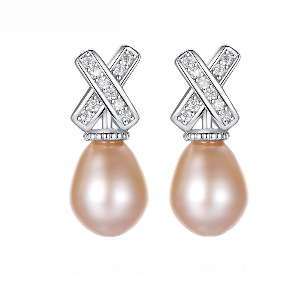 Cercei din Argint Amelia Pearls