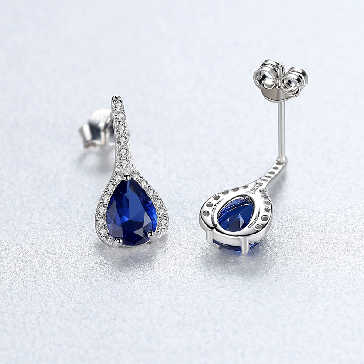 Set din Argint Pure Sapphire