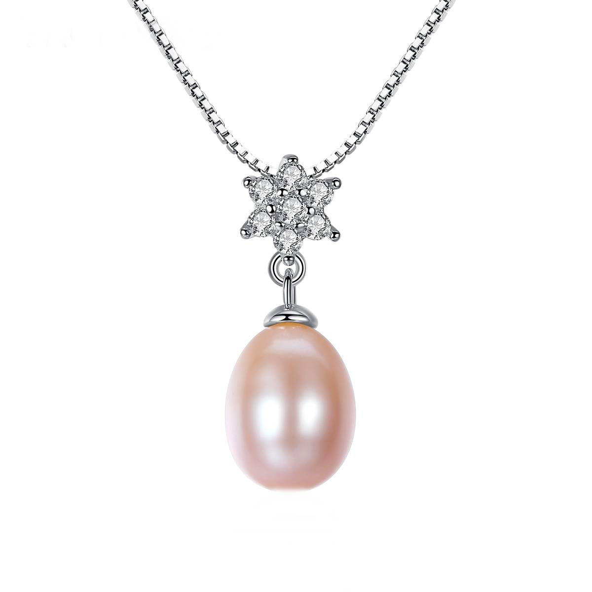 Colier din Argint Shining Pearl