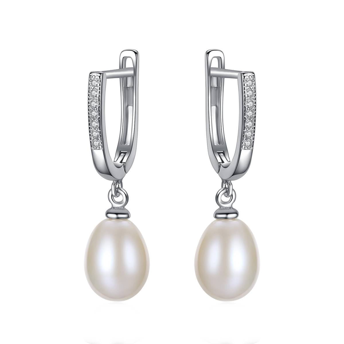 Cercei din Argint Round Magic Pearls