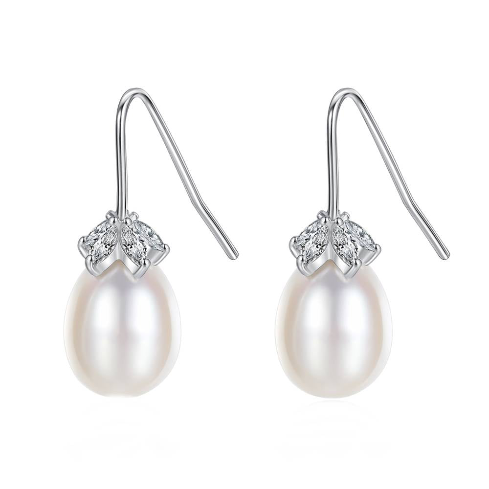 Cercei din Argint Nora Pearls