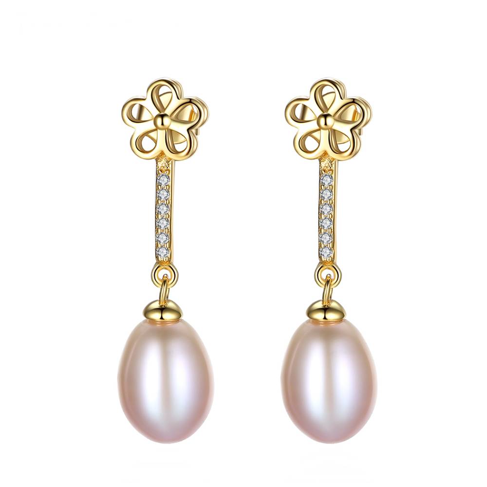 Cercei din Argint Clarita Pearls