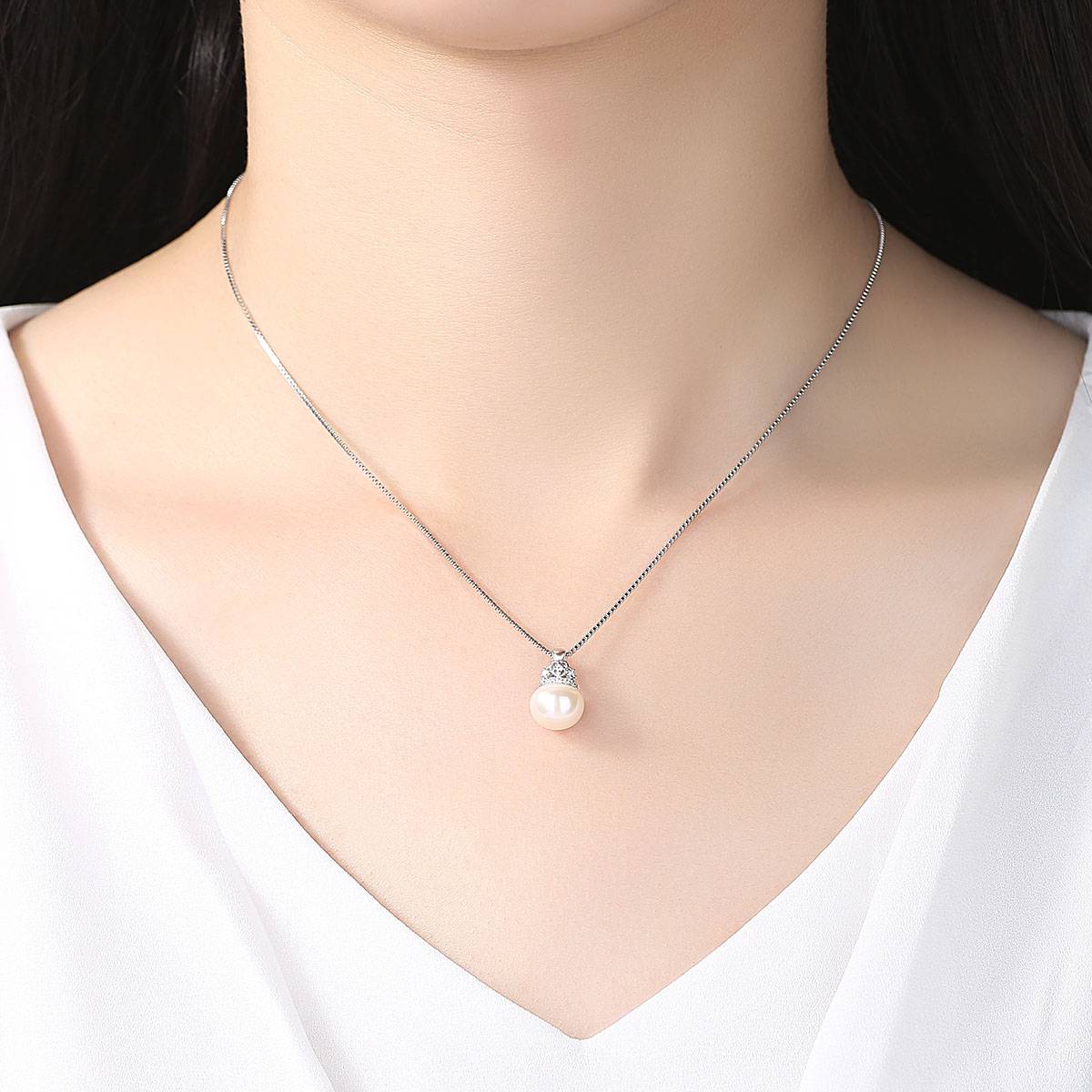 Colier din Argint Iris Pearl