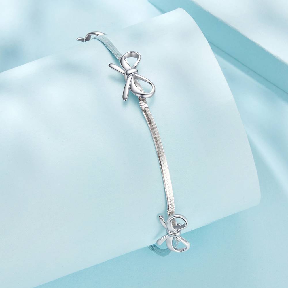 Bratara din Argint Cute Bows