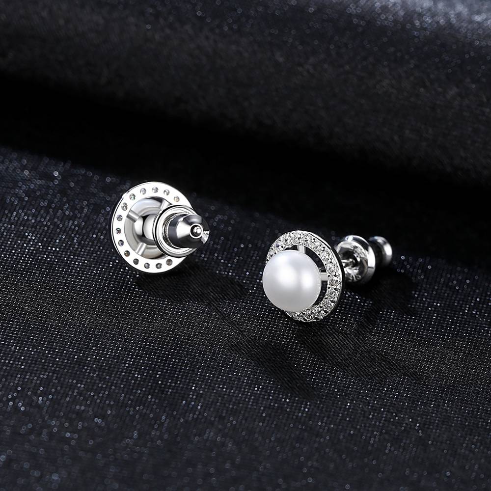 Cercei din Argint Alice Pearls