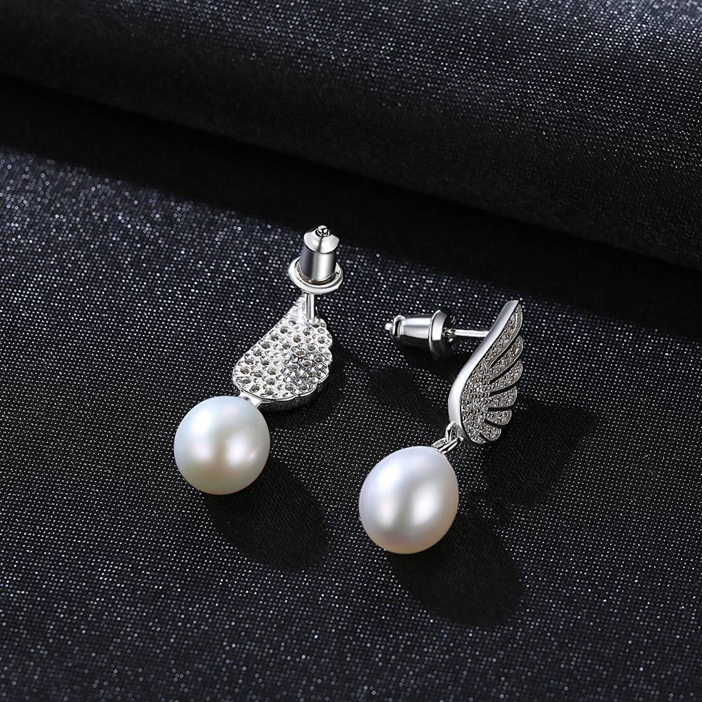 Cercei din Argint Angel Pearls