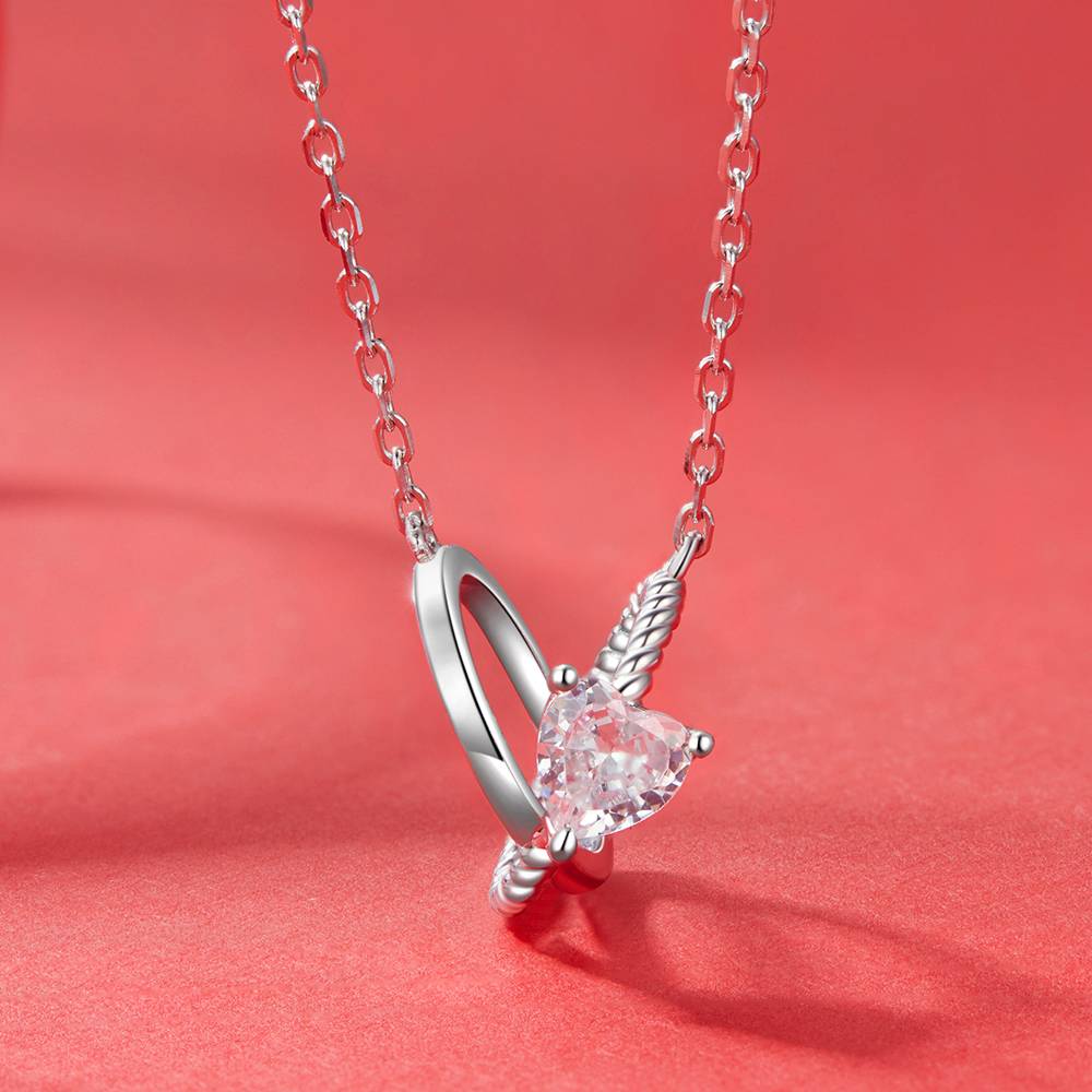 Colier din Argint Diamond Rings
