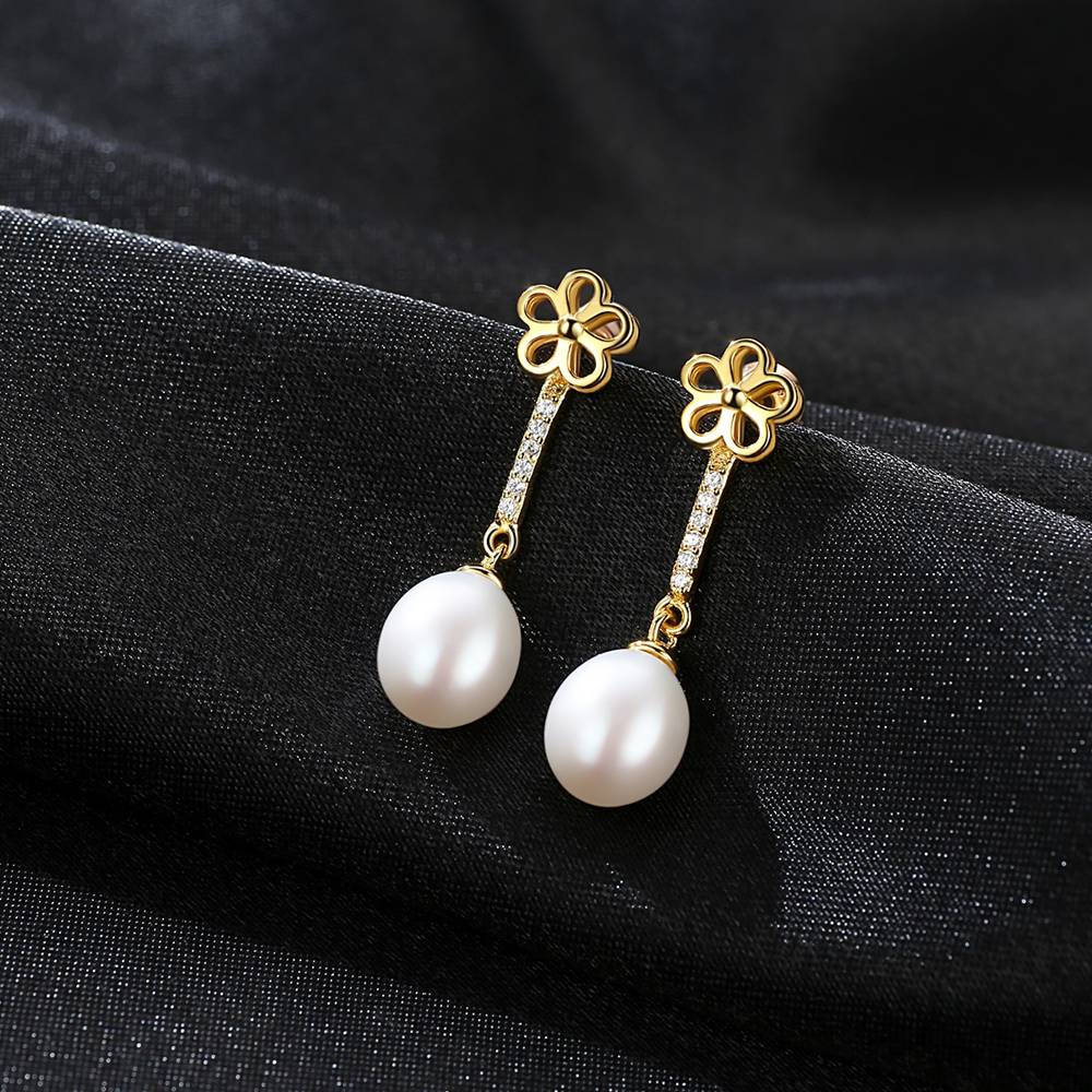 Cercei din Argint Clarita Pearls