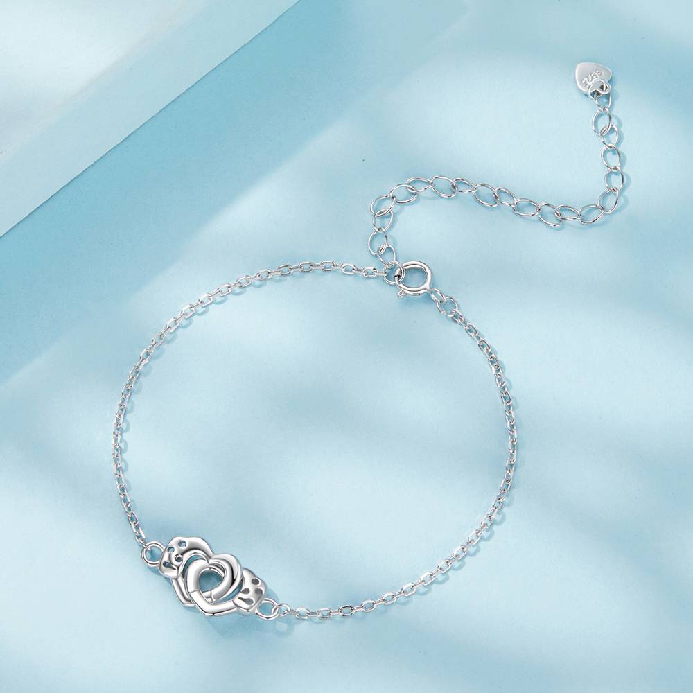 Bratara din Argint Love Handcuffs