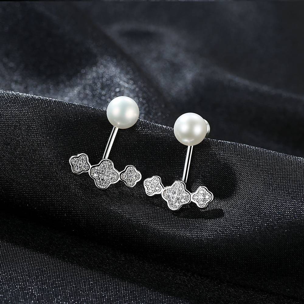 Cercei din Argint Hazel Pearls