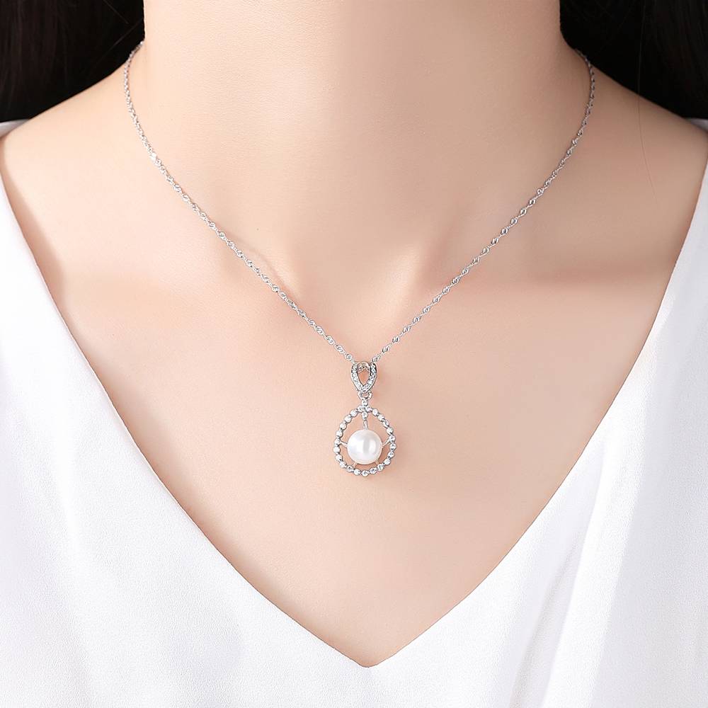 Colier din Argint Penelopes Pearl