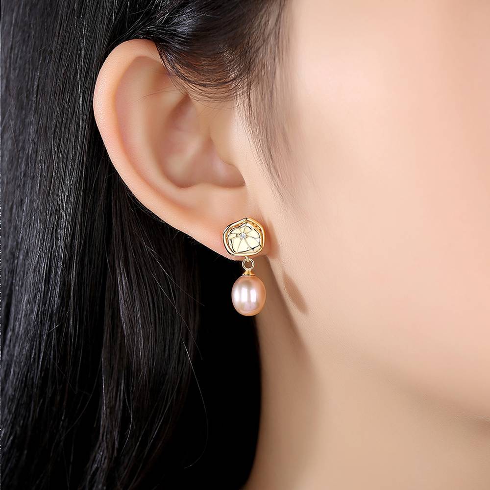 Cercei din Argint Lola Pearls