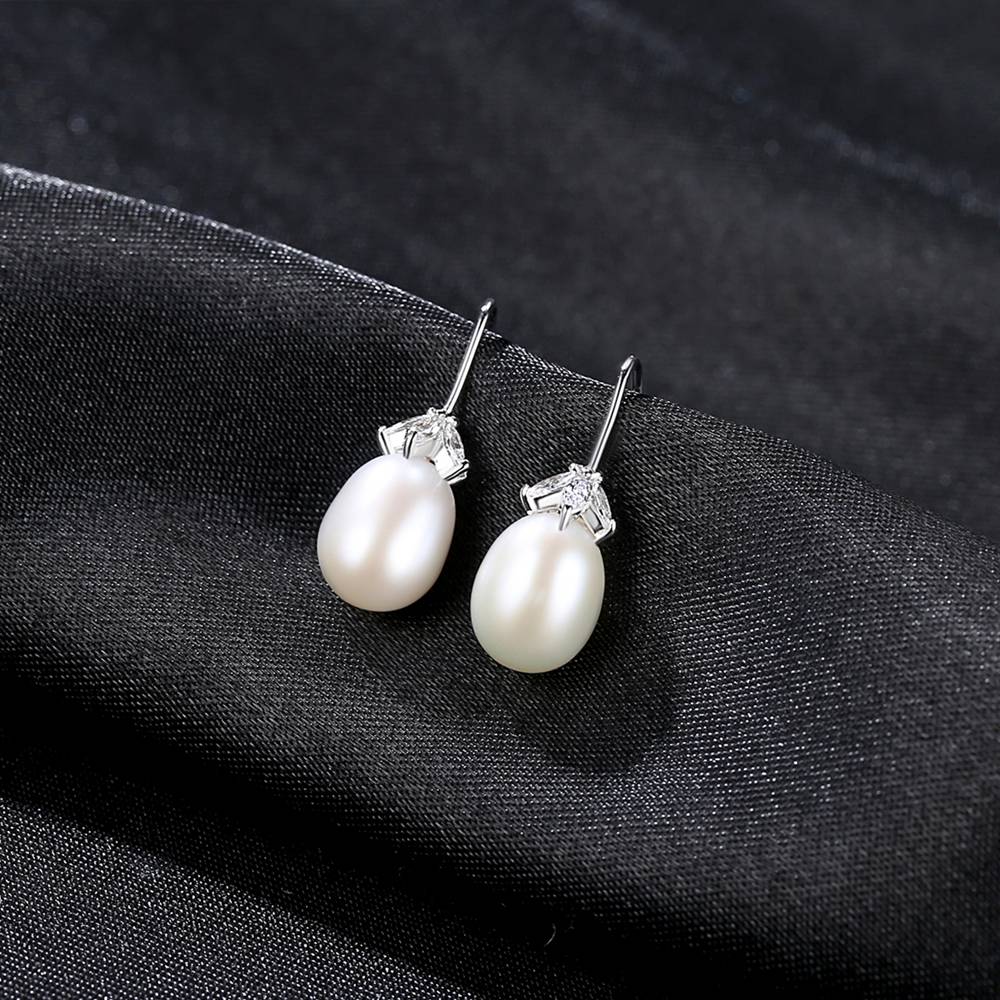 Cercei din Argint Nora Pearls