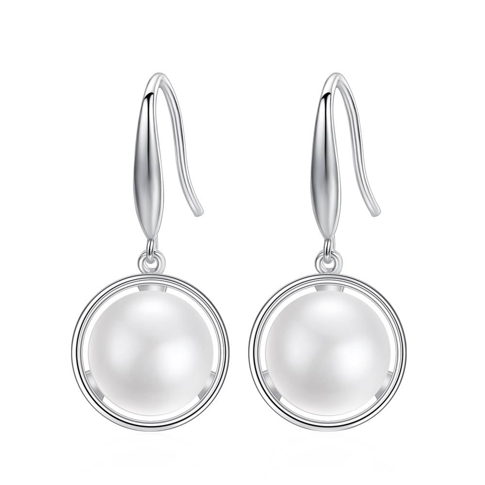 Cercei din Argint Florence Pearls