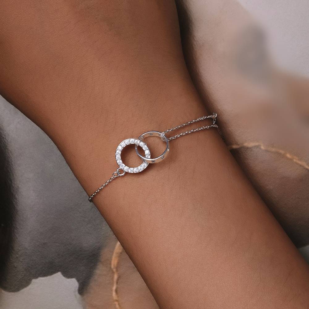 Bratara din Argint Double Rings
