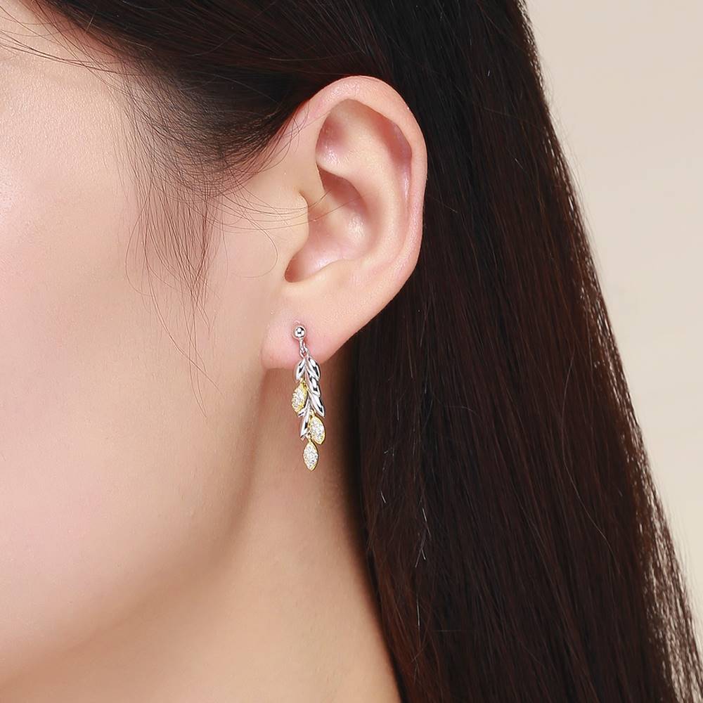 Cercei din Argint Diamond Nature