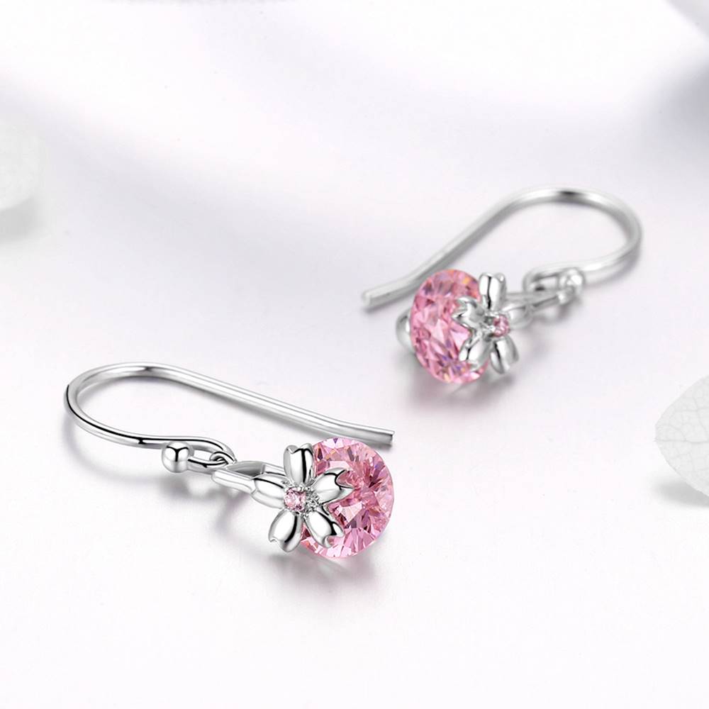 Cercei din Argint Refined Diamond