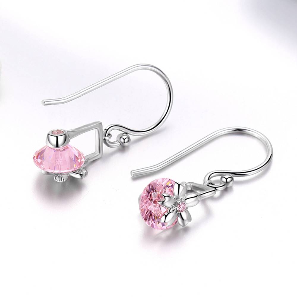 Cercei din Argint Refined Diamond