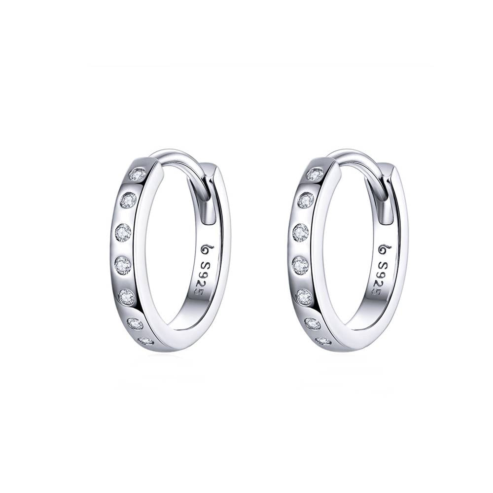 Cercei din Argint Dazzling Diamonds