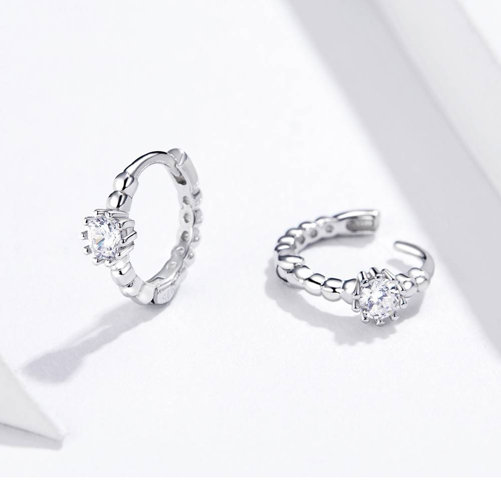 Cercei din Argint Beads Diamond