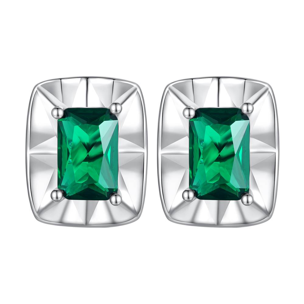 Cercei din Argint Bijou Emerald