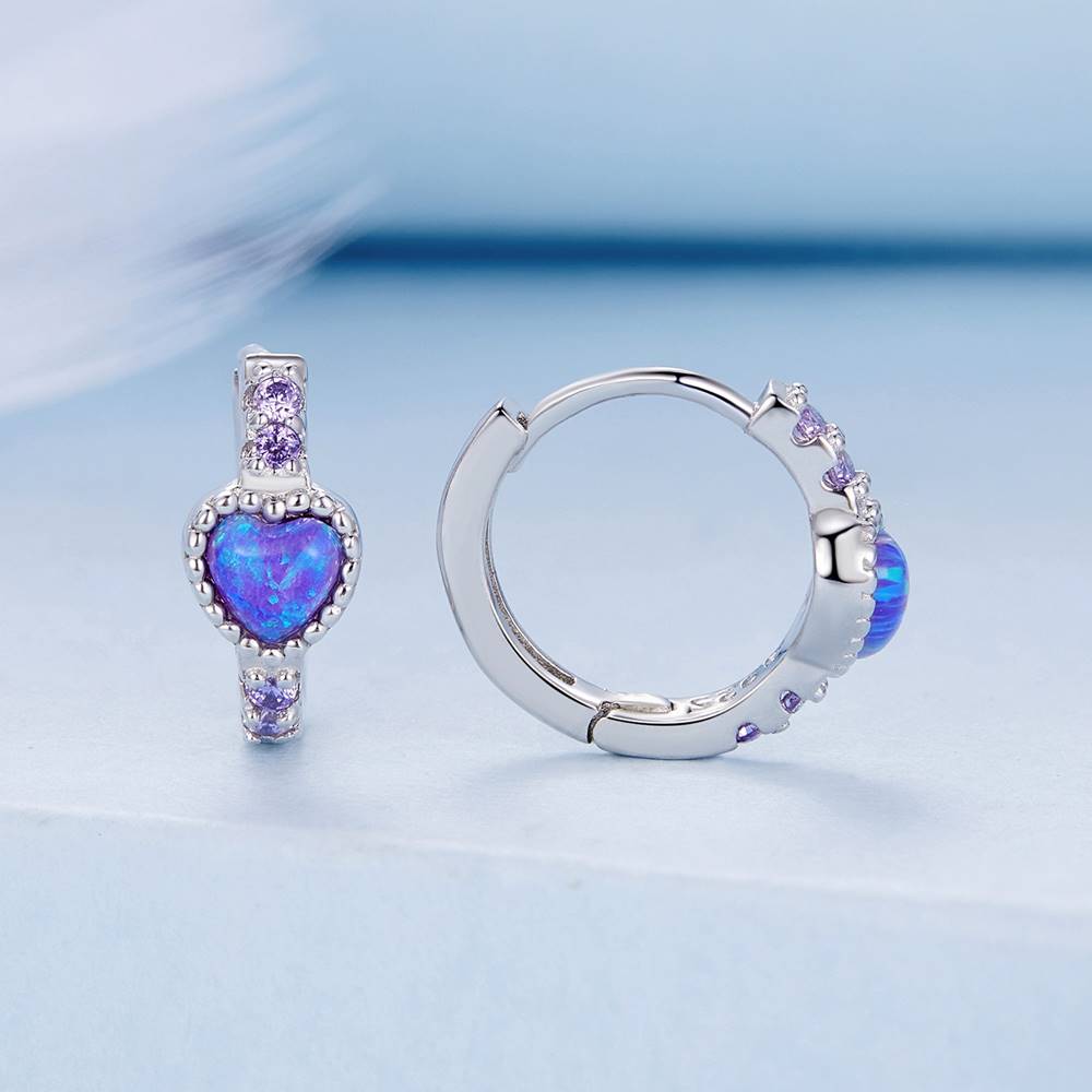 Cercei din Argint Serenity Opal