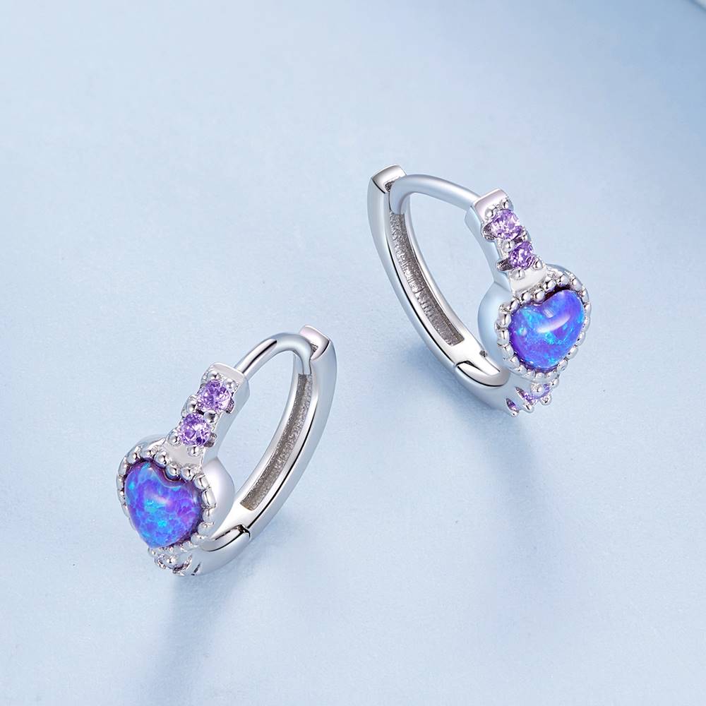 Cercei din Argint Serenity Opal