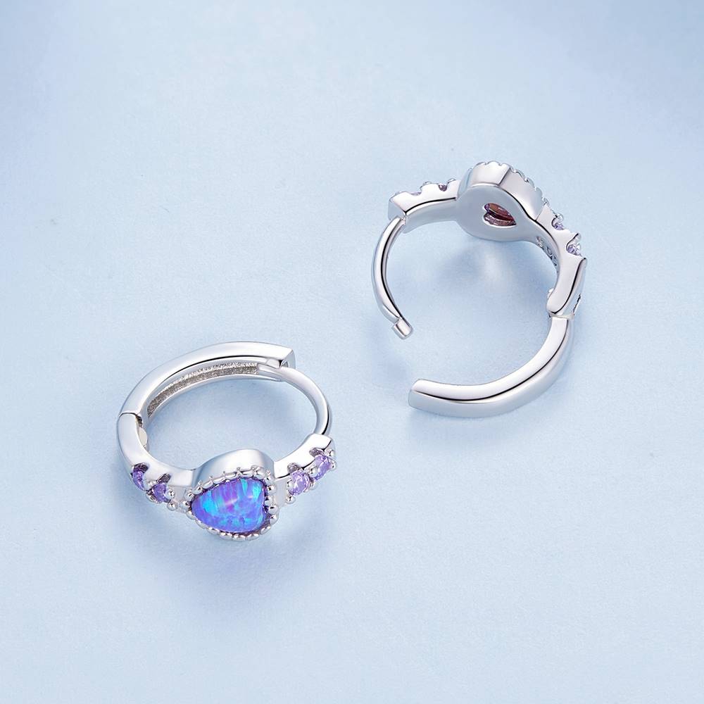 Cercei din Argint Serenity Opal