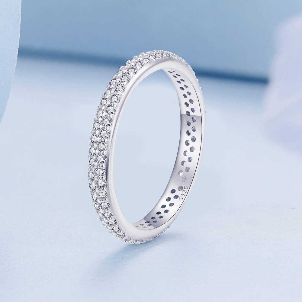 Inel din Argint Classy Diamonds