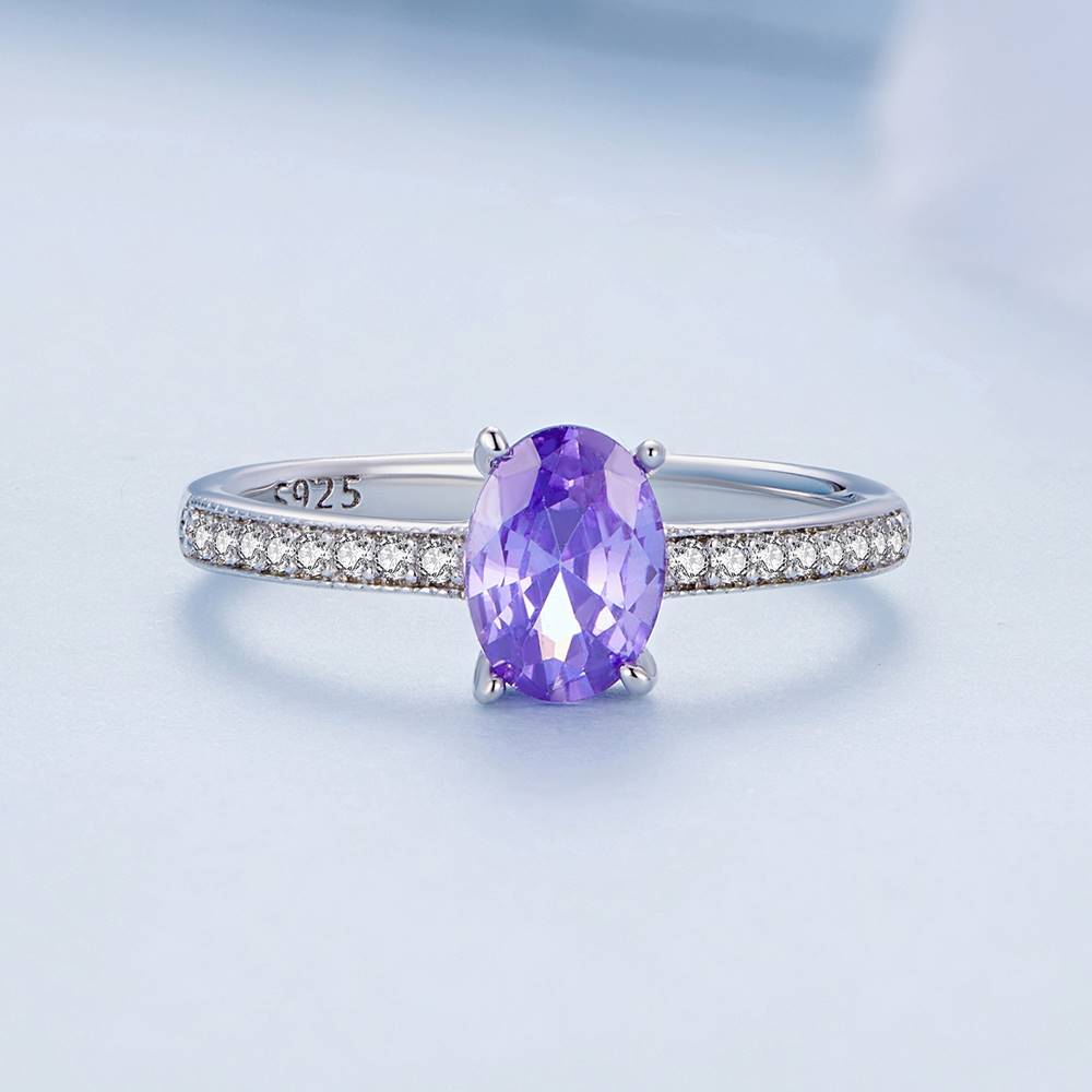 Inel din Argint Charlene Tanzanite