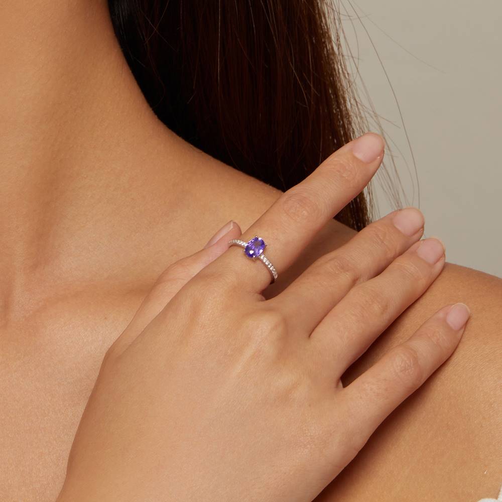 Inel din Argint Charlene Tanzanite
