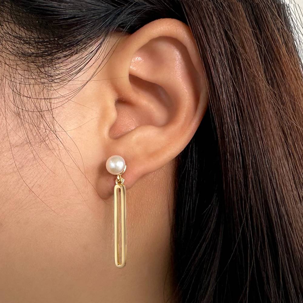 Cercei din Argint Darla Pearls