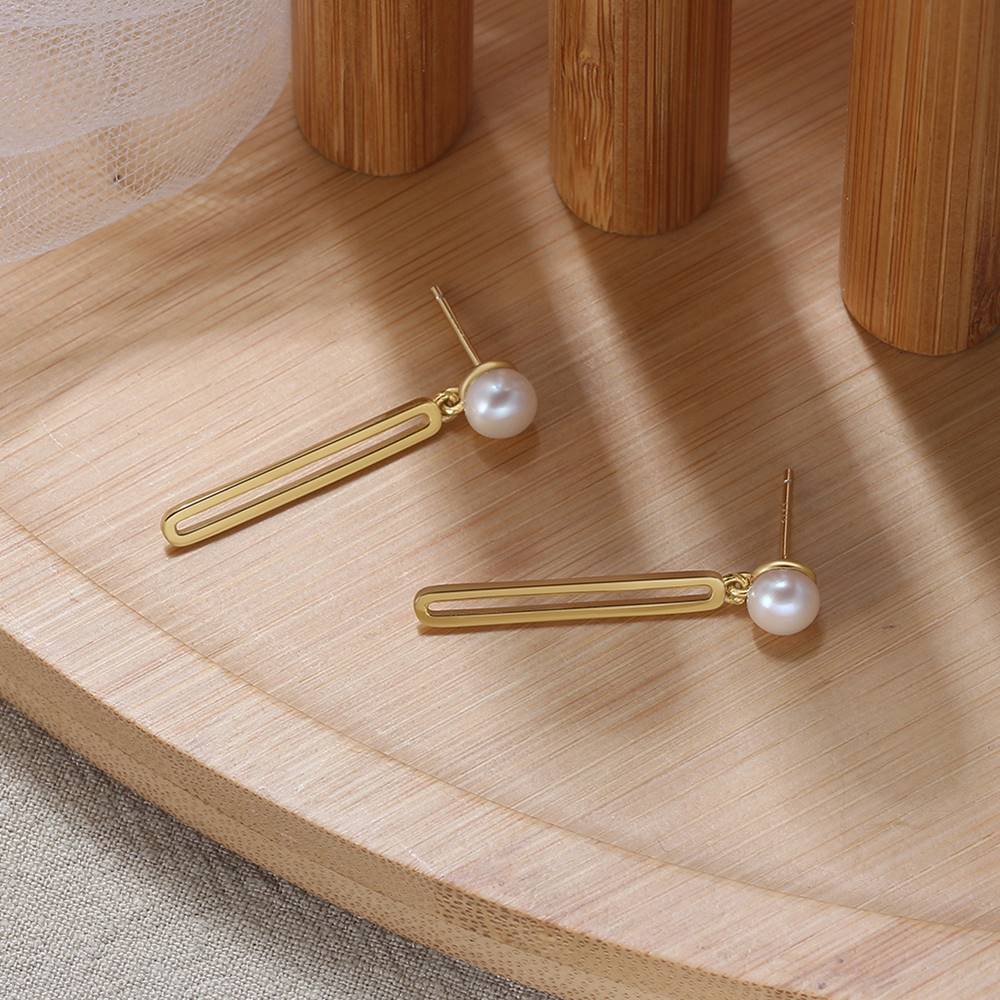 Cercei din Argint Darla Pearls