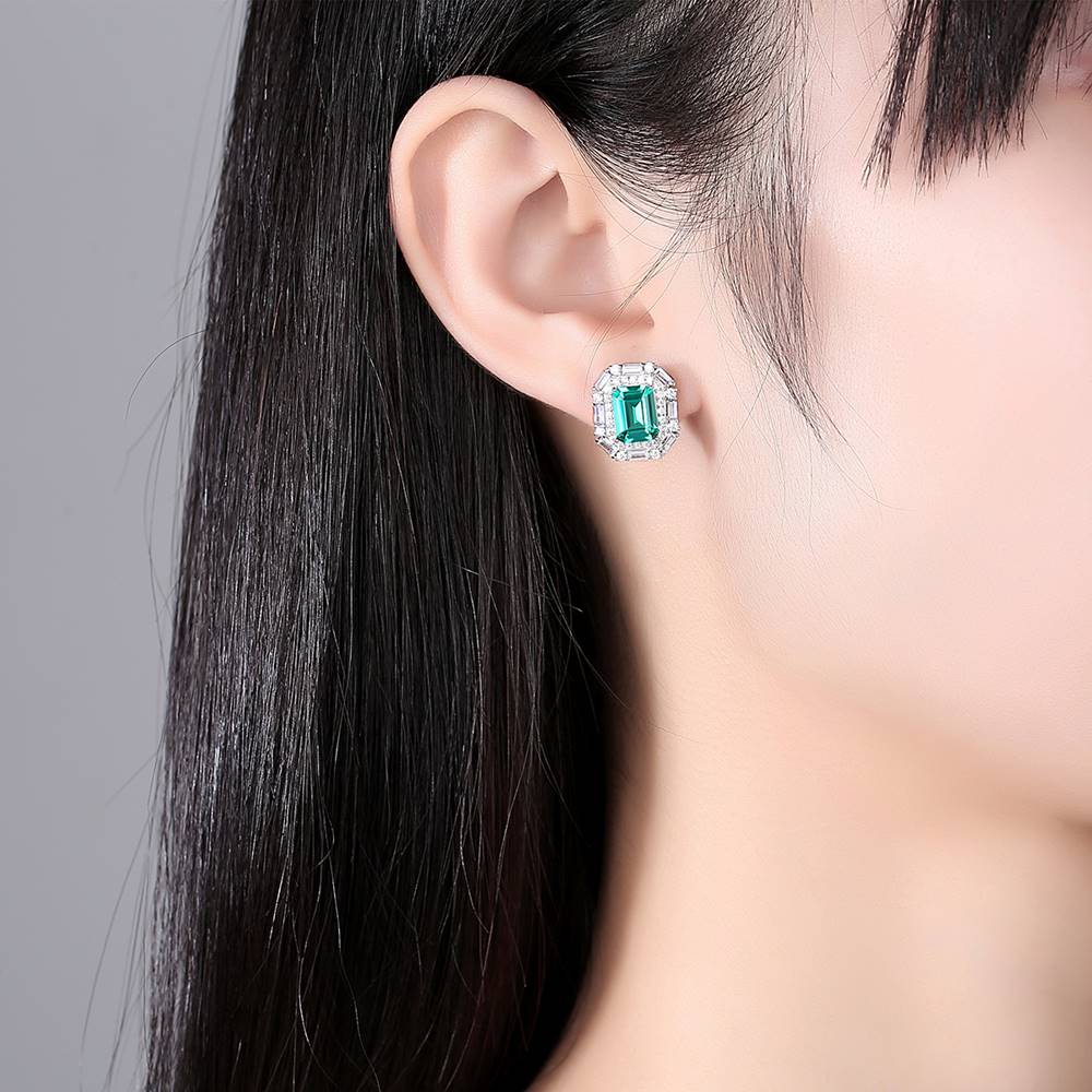 Set din Argint Galore Emerald