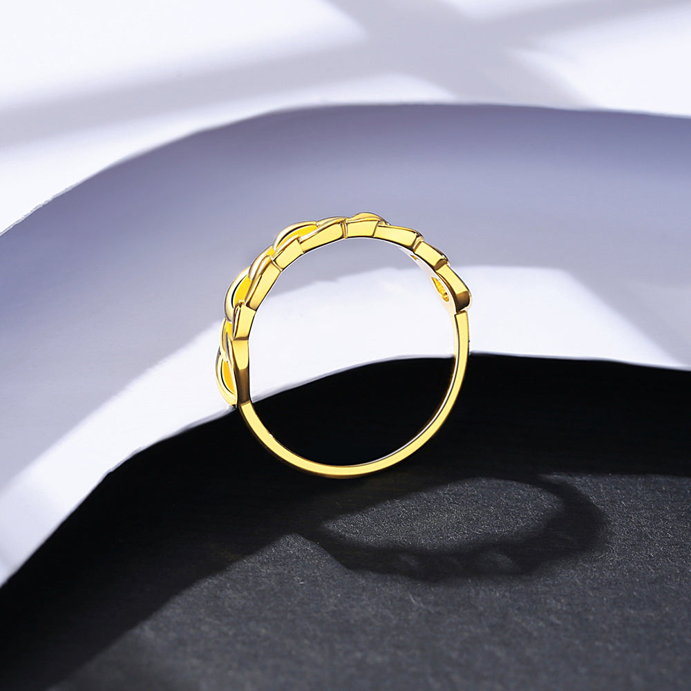 Inel din Argint Presidio Chain