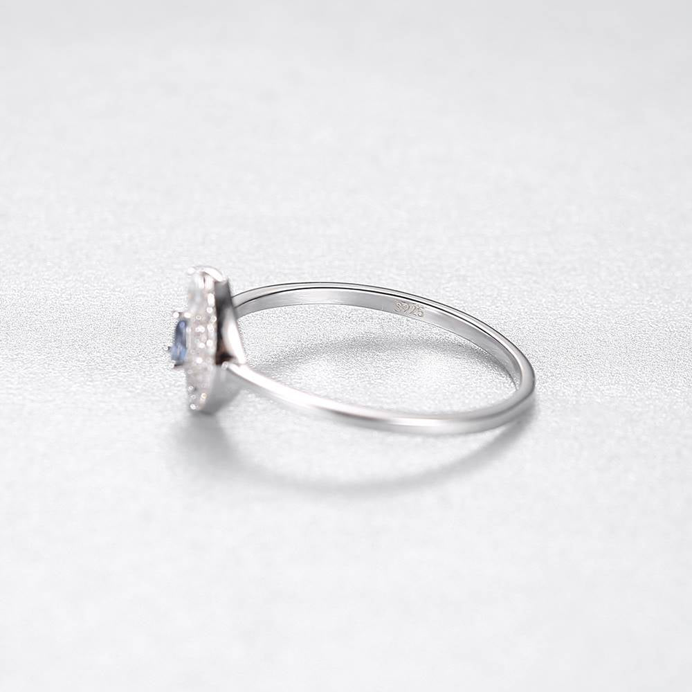 Inel din Argint Elegant Sapphire