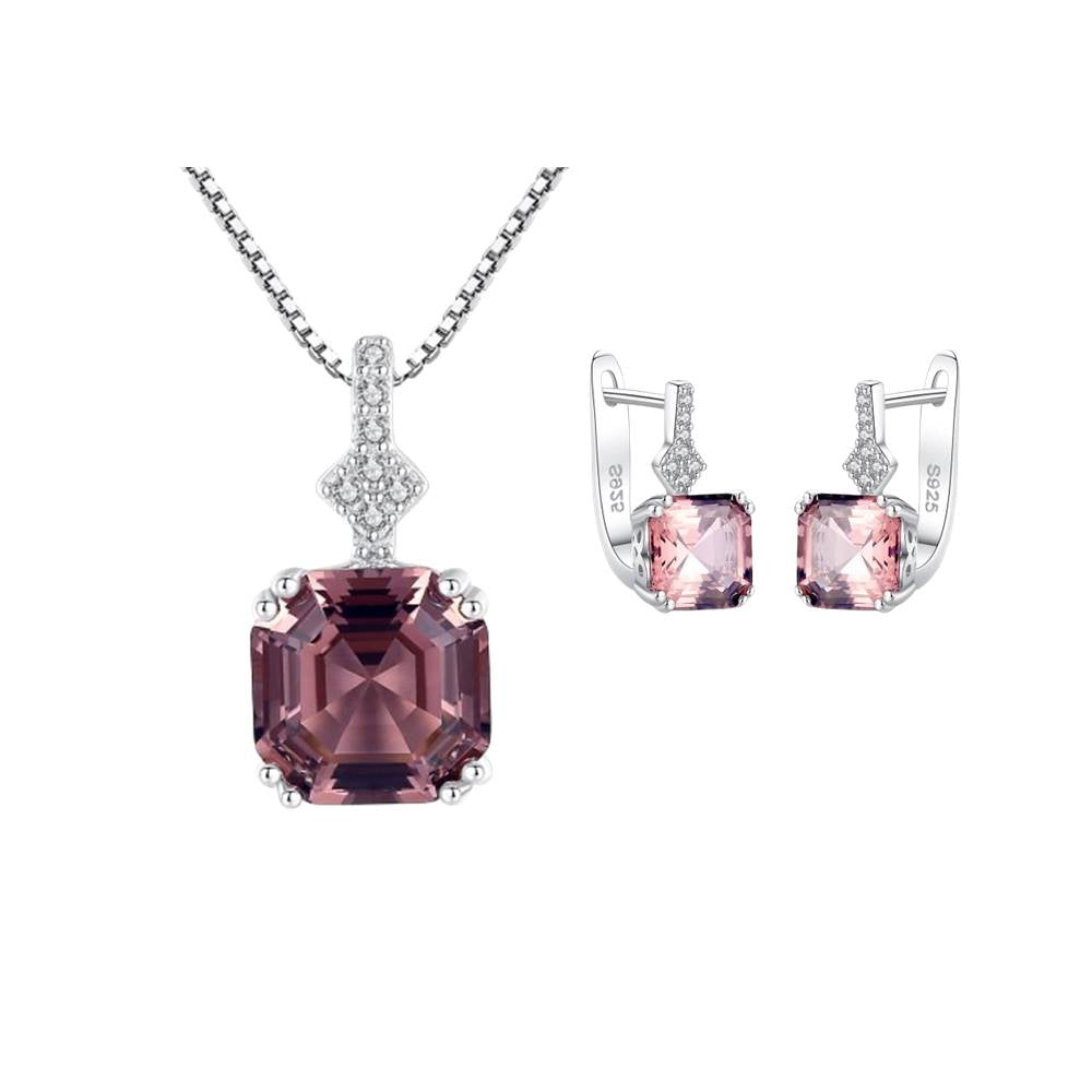 Set din Argint Diamond Marble