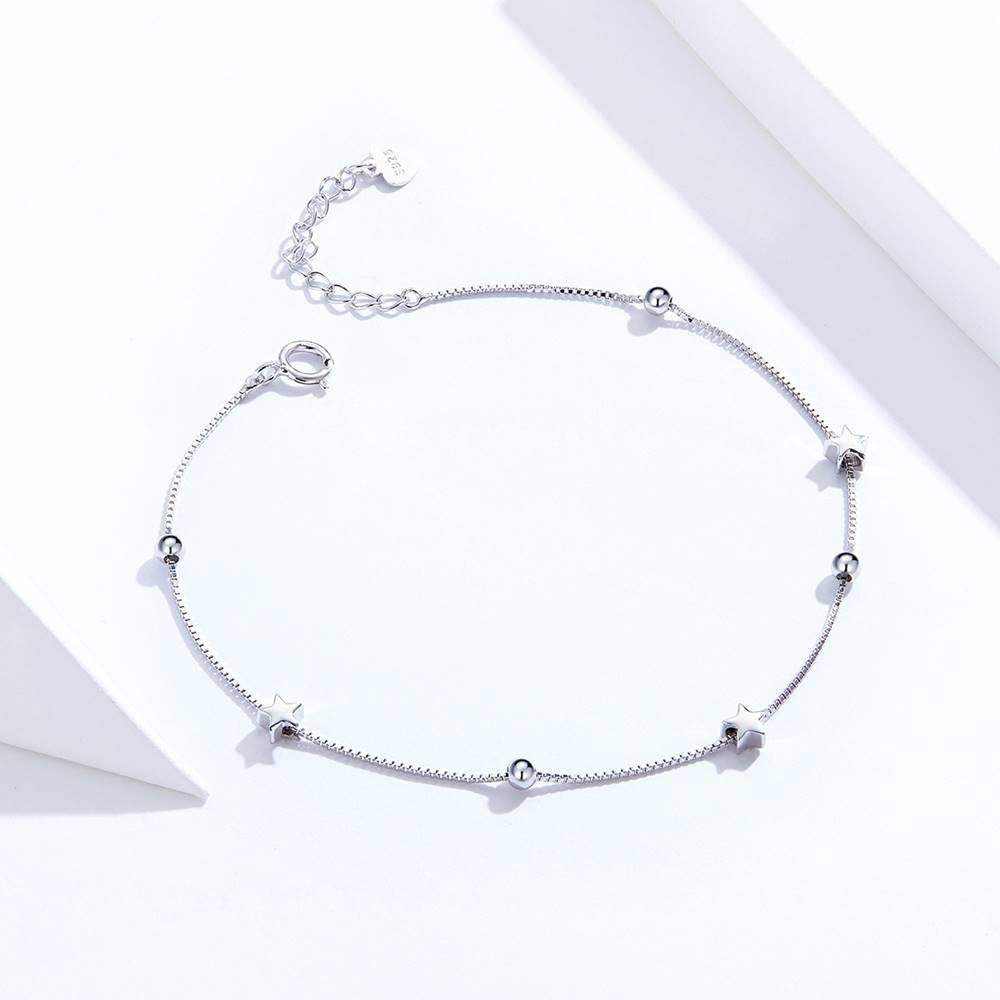 Bratara din Argint cu bilute Beads and Stars