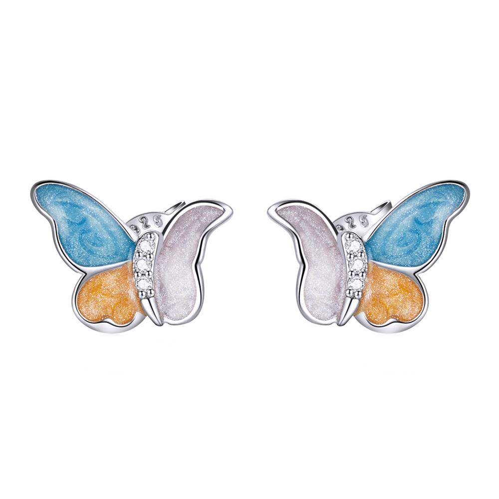 Cercei din Argint Queenie Butterfly