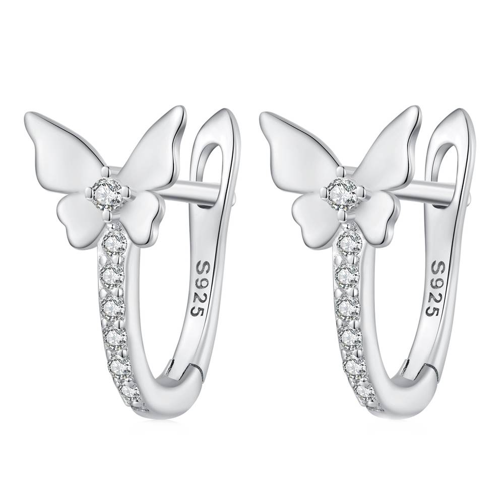 Cercei din Argint May Butterfly