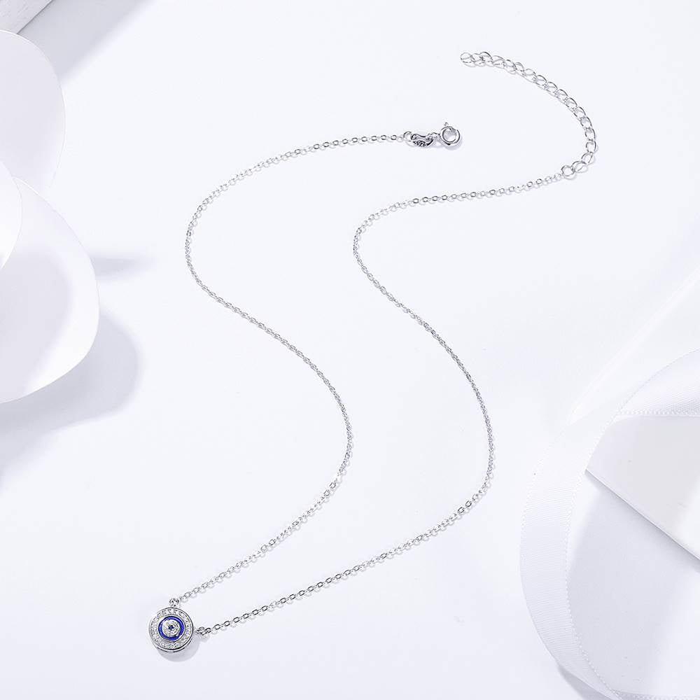 Colier din Argint Demon Eye