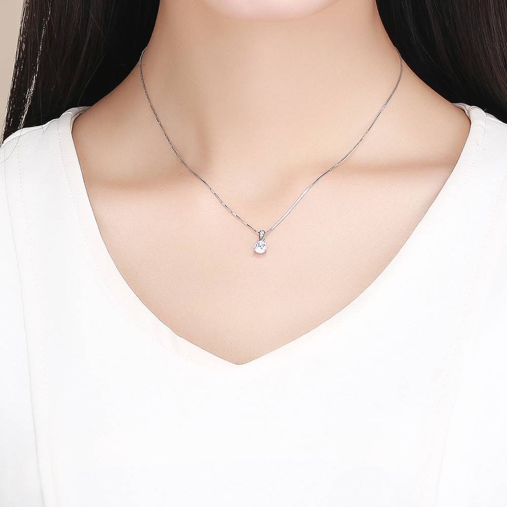 Colier din Argint Bright Diamond