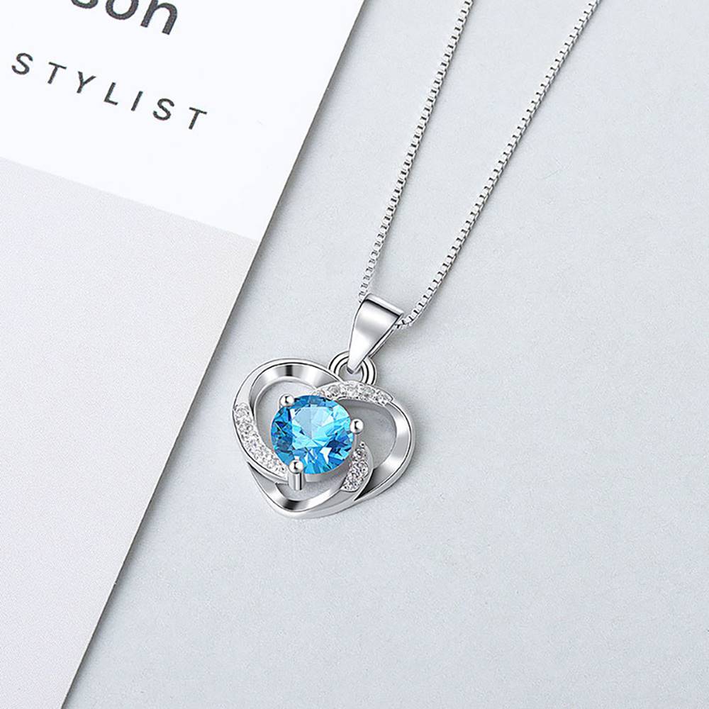 Colier din Argint Heart Jewel