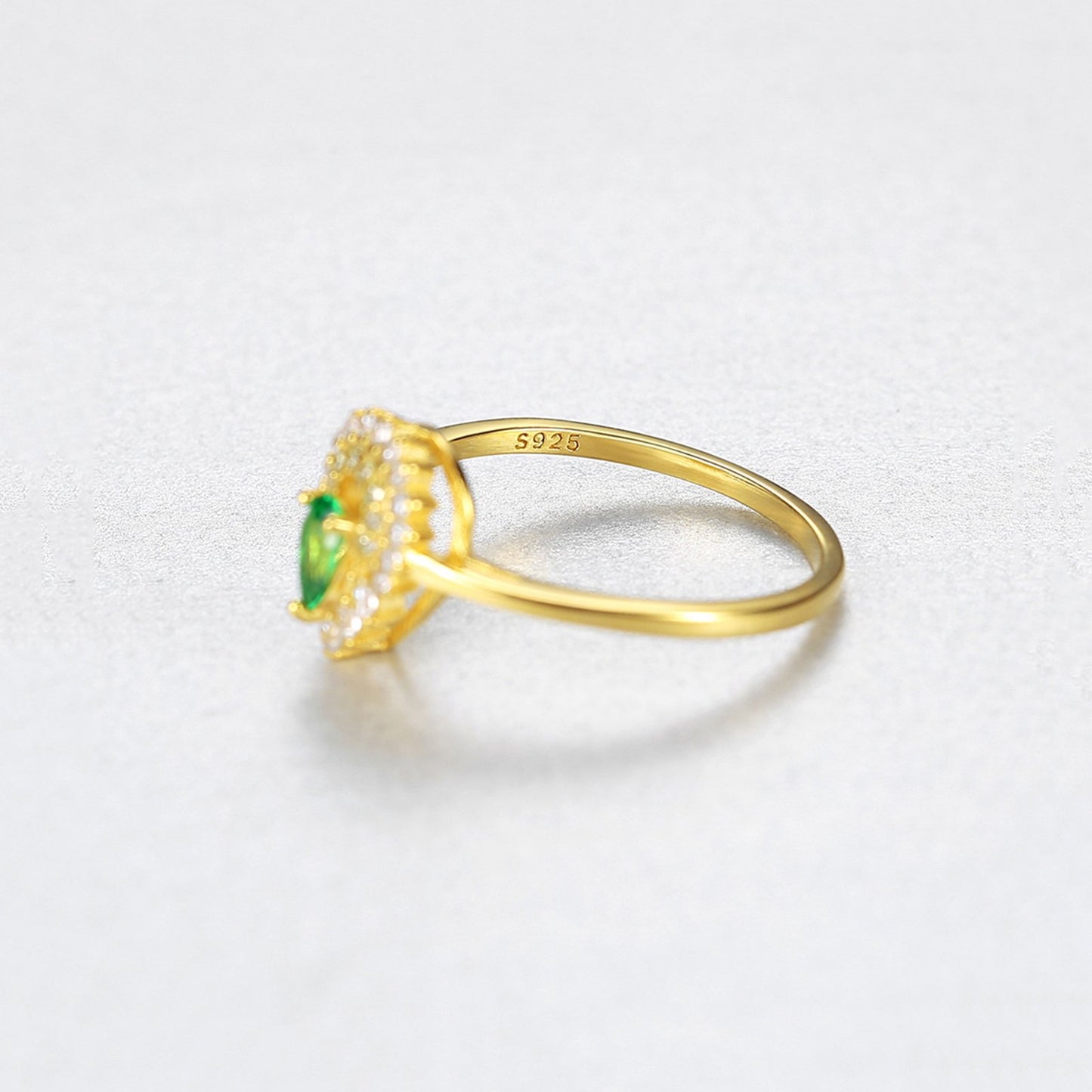 Inel din Argint Zeya Emerald