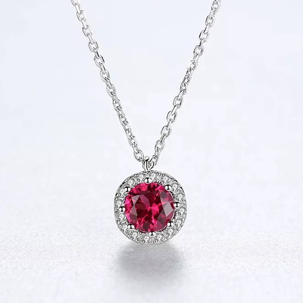 Colier din Argint Luminescent Diamond