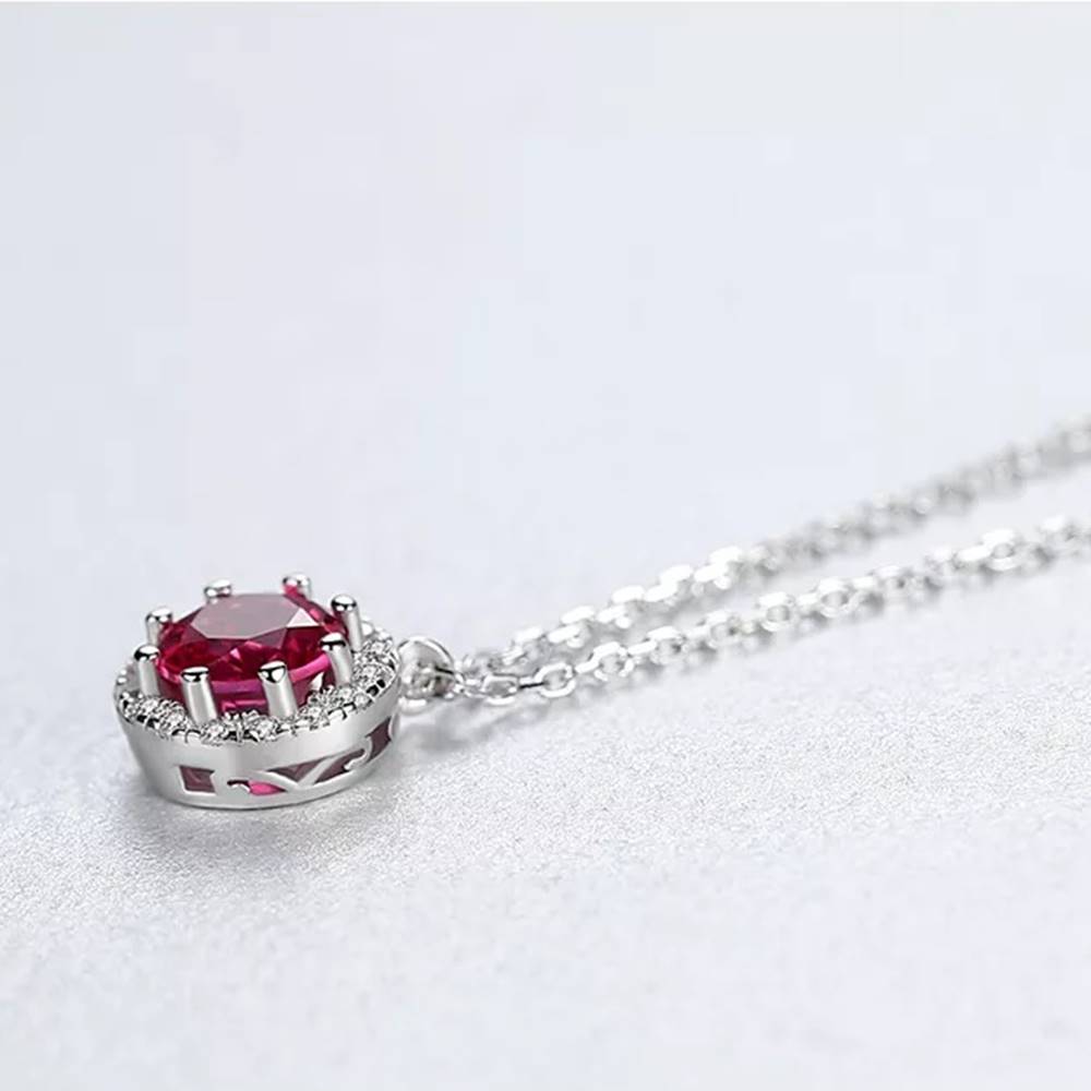 Colier din Argint Luminescent Diamond