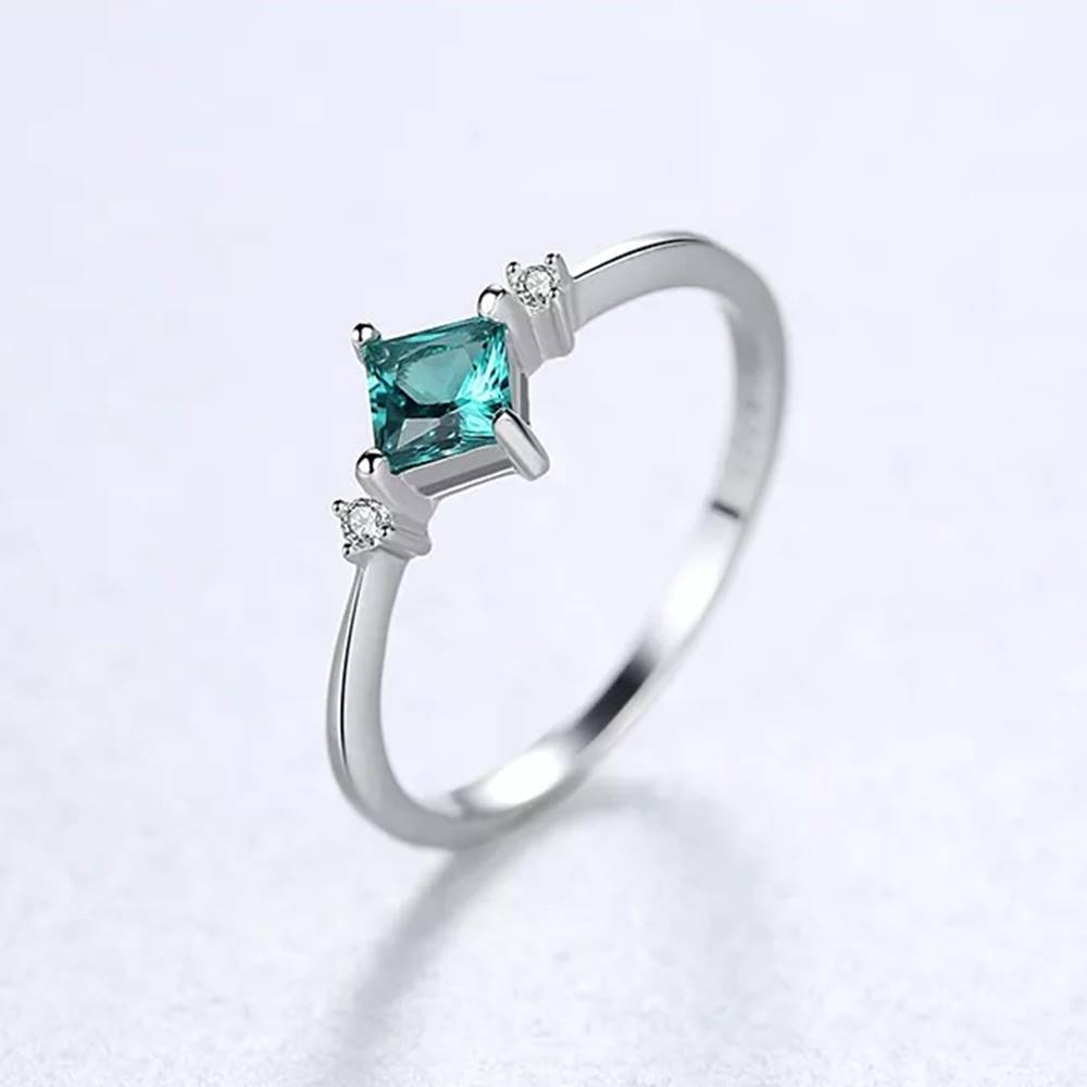 Inel din Argint Emerald Promise
