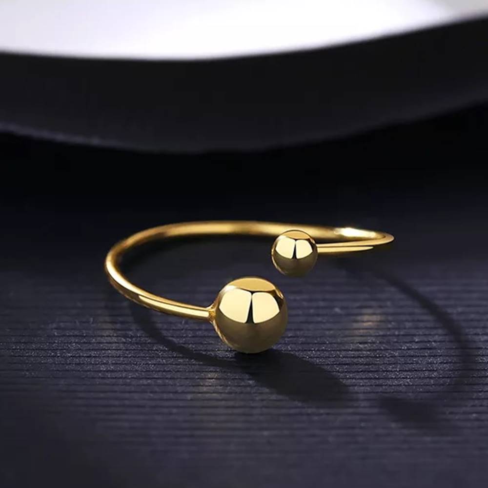 Set din Argint Gold Beads