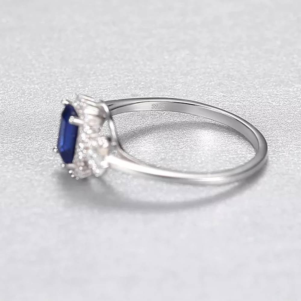 Inel din Argint Jennifer Blue