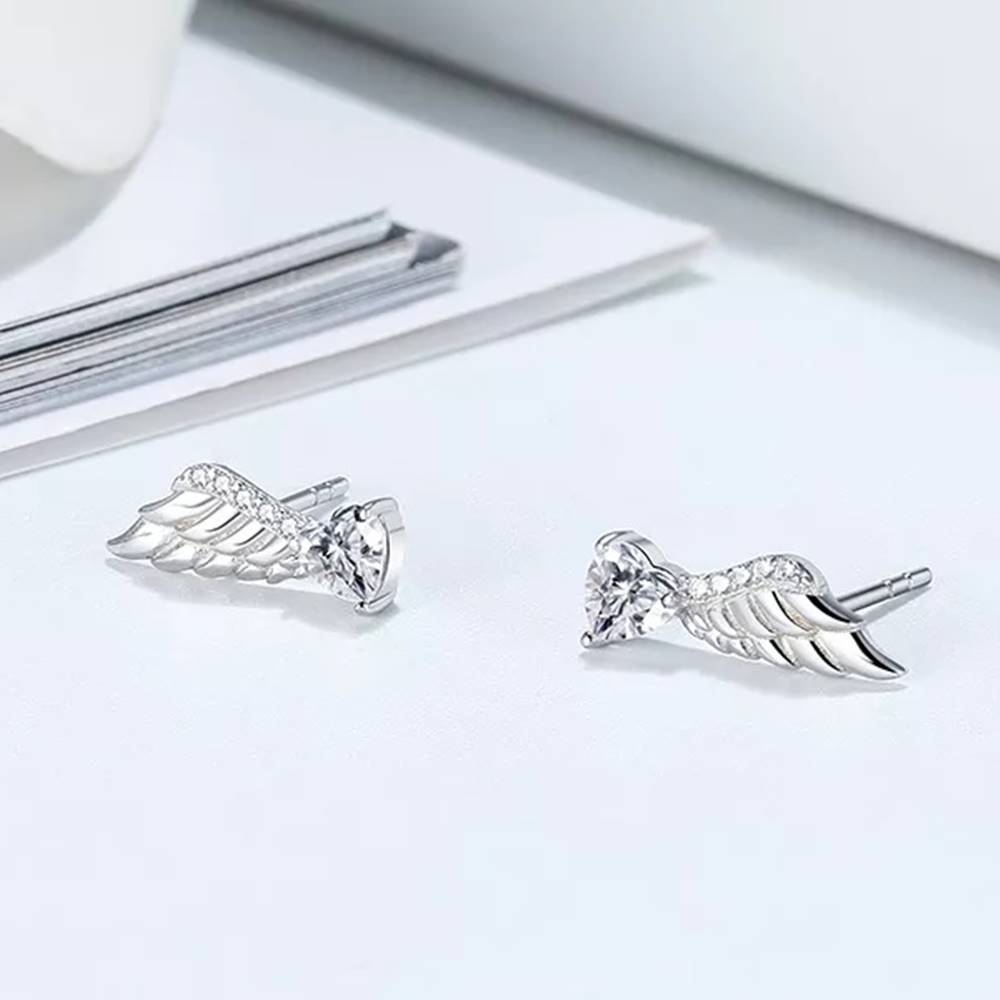 Cercei din Argint Angel Wings